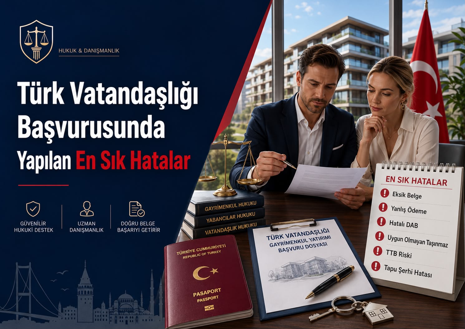 Türk Vatandaşlığı Başvurusunda En Sık Yapılan Hatalar: 2026 Güncel Rehber